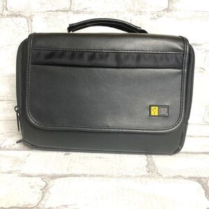 Case Logic Small Case Black Leather with Audio Jack (Missing Strap)
